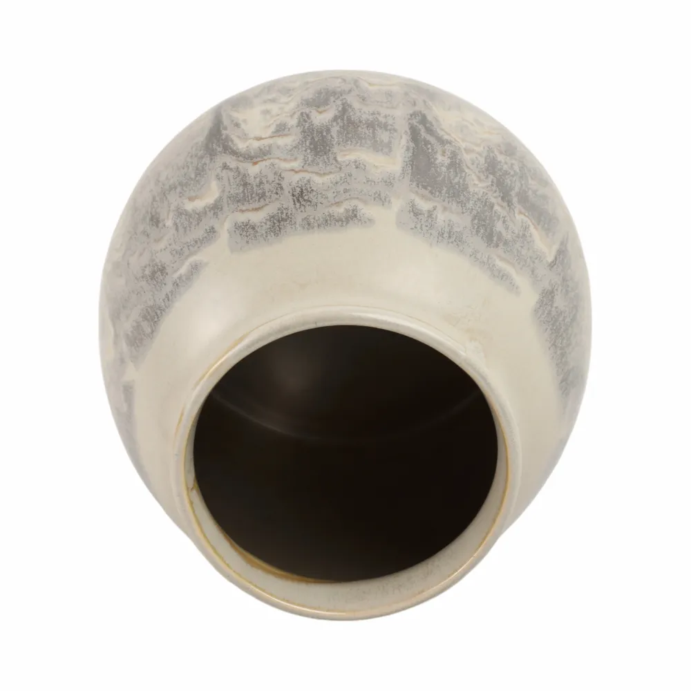 HAWLEYGROVE GRAY VASE 8 (IN)