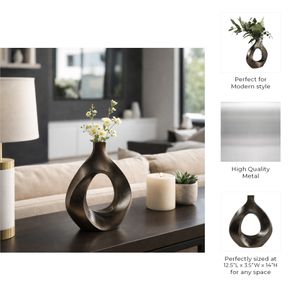 GRANGERROSE BRONZE VASE 14 (IN) 10