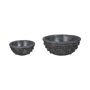 DAMIENPARK SET OF 2 BLACK BOWLS 5 (IN) 3