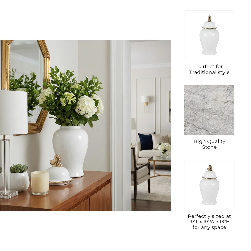 ARLENBEACH WHITE CHINOISERIE 18 (IN)