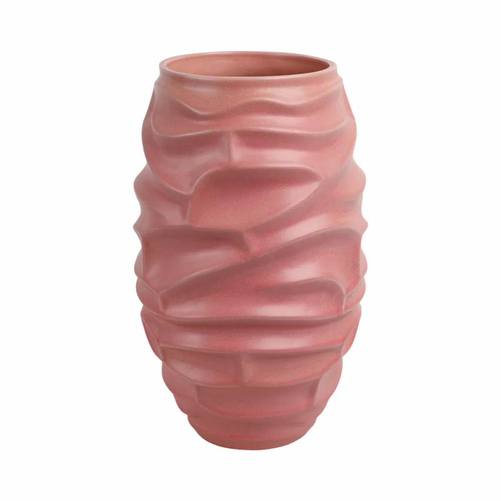 YATESLAND RED VASE 18 (IN)