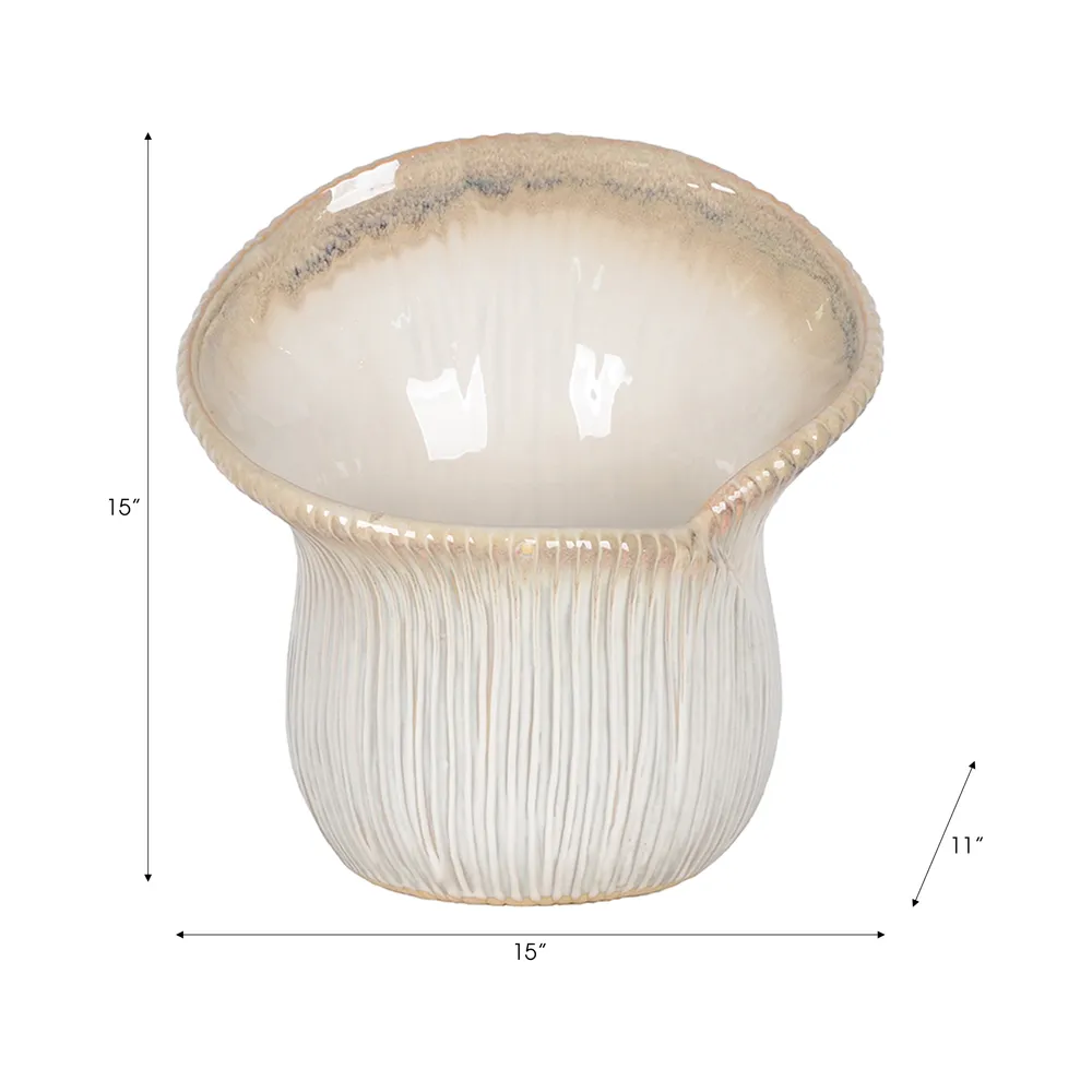 HALTONSHAW IVORY VASE 15 (IN)