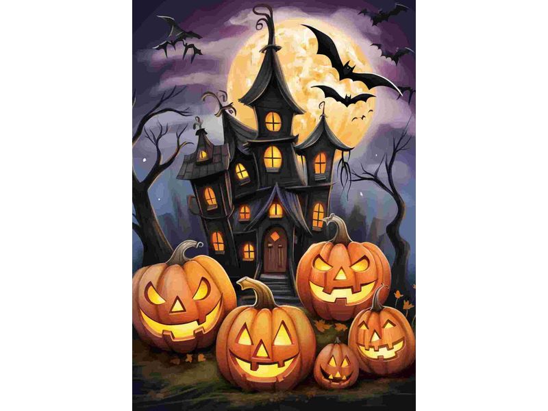 12X18IN HALLOWEEN 1