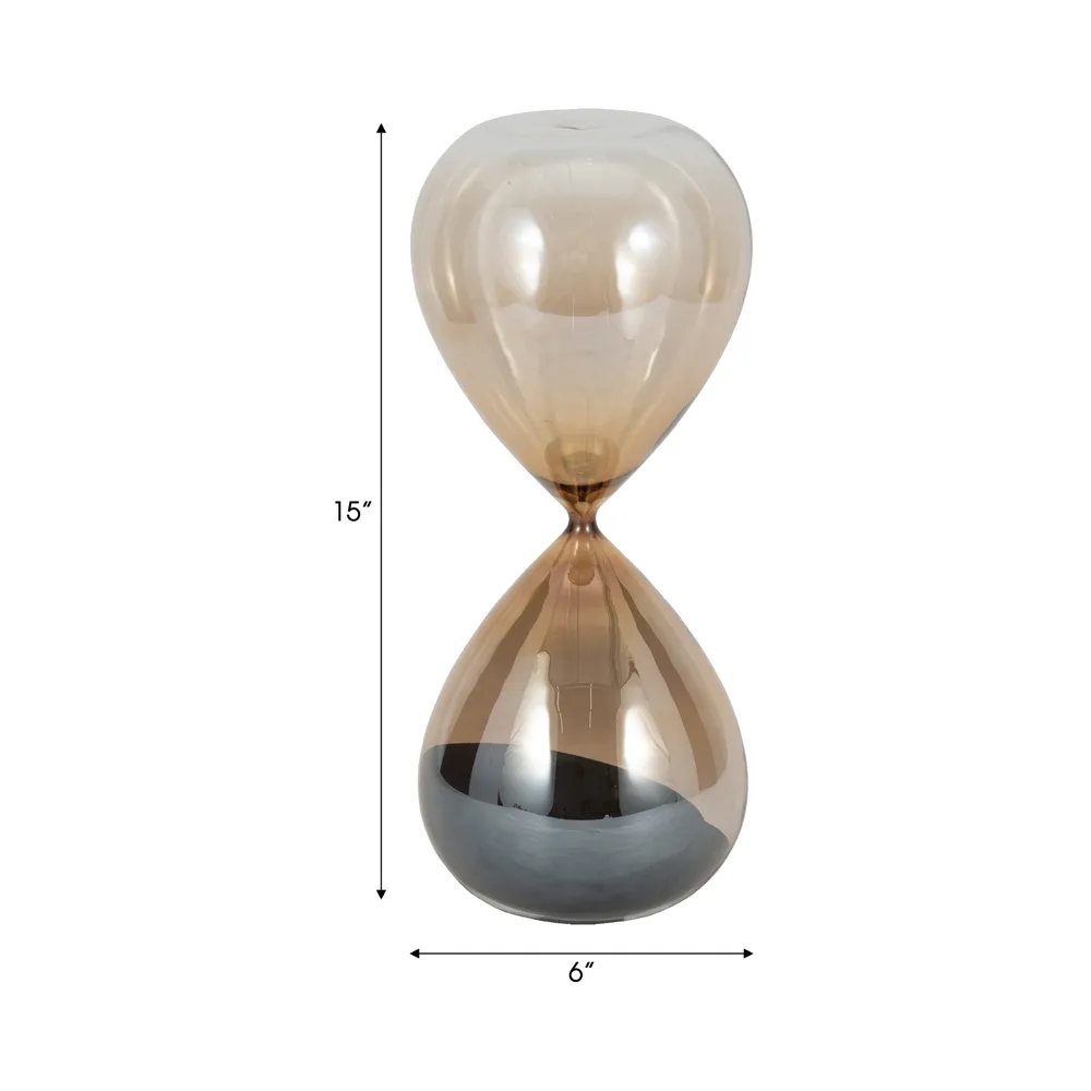 HALSEYPORT ORANGE HOURGLASS 15 (IN)