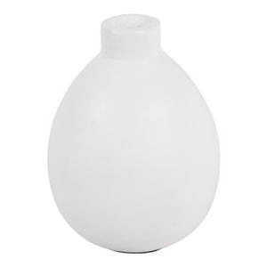 DUTTONSIDE WHITE VASE 10 (IN) 4