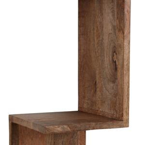 RAELAND BROWN WALL SHELF 33 (IN) 6