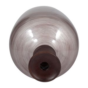 ELDONWICK BROWN GLASS VASE 16 (IN) 6