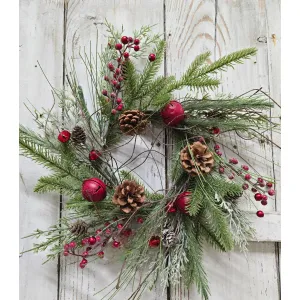 Christmas Jingle 4.5in Candle Ring 1
