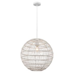 Simoom 19'' Wide 1-Light Pendant - White 1