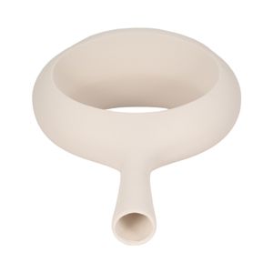 HALSEYOAK WHITE VASE 24 (IN) 7