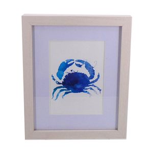 11" CRAB FRAMED ART 1