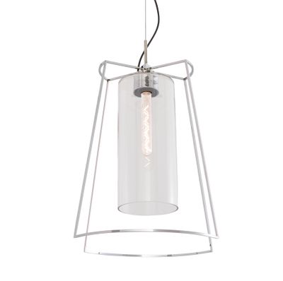 Cere 14.25″ Wide 1-Light Pendant - Polished Nickel