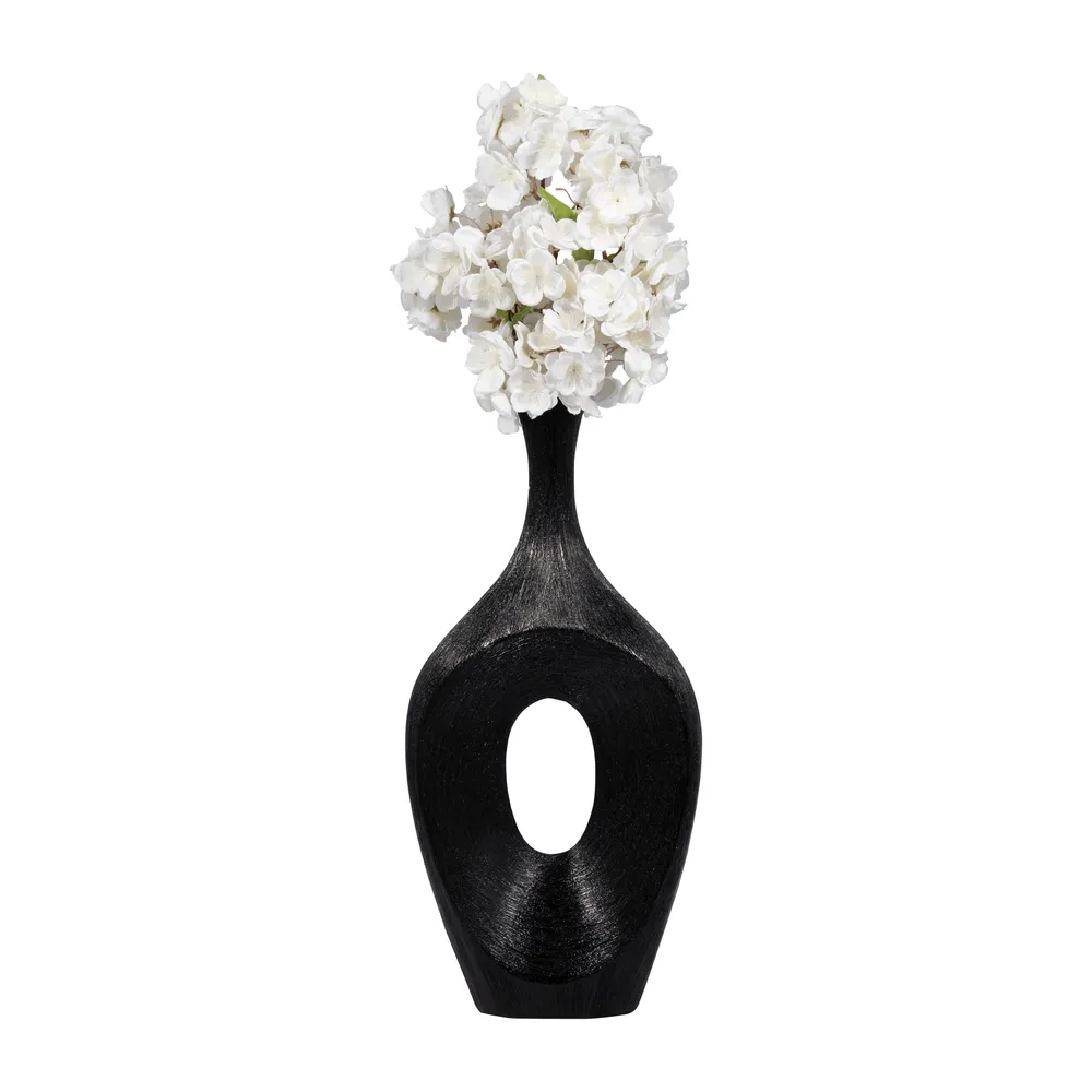DUTTONRIDGE BLACK VASE 19 (IN)