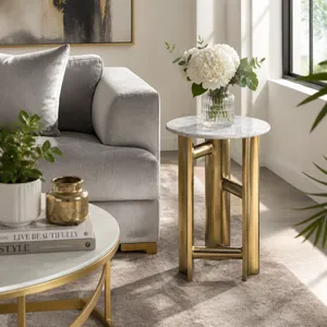 STANTONMOOR GRAY TABLE 22 (IN) 2