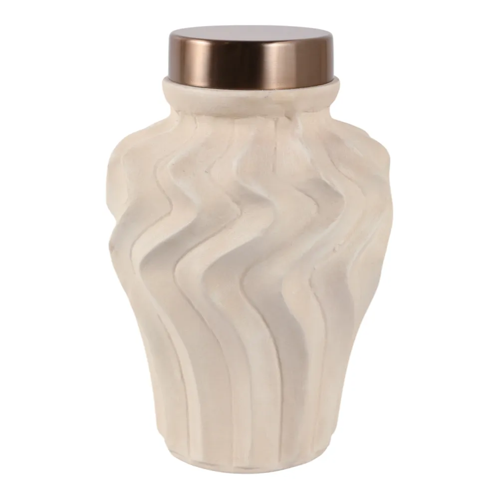 DEXTERMILL CREAM JAR 10 (IN)