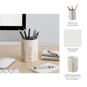 ERWINCROSS TAN PENCIL CUP 4 (IN) 10