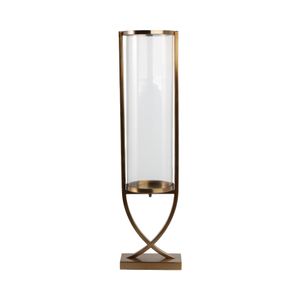 OLIVERHAVEN GOLD CANDLE HOLDER 31 (IN) 1