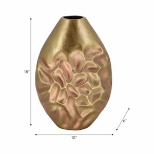 HOLLYSHAW BRONZE VASE 15 (IN) 9