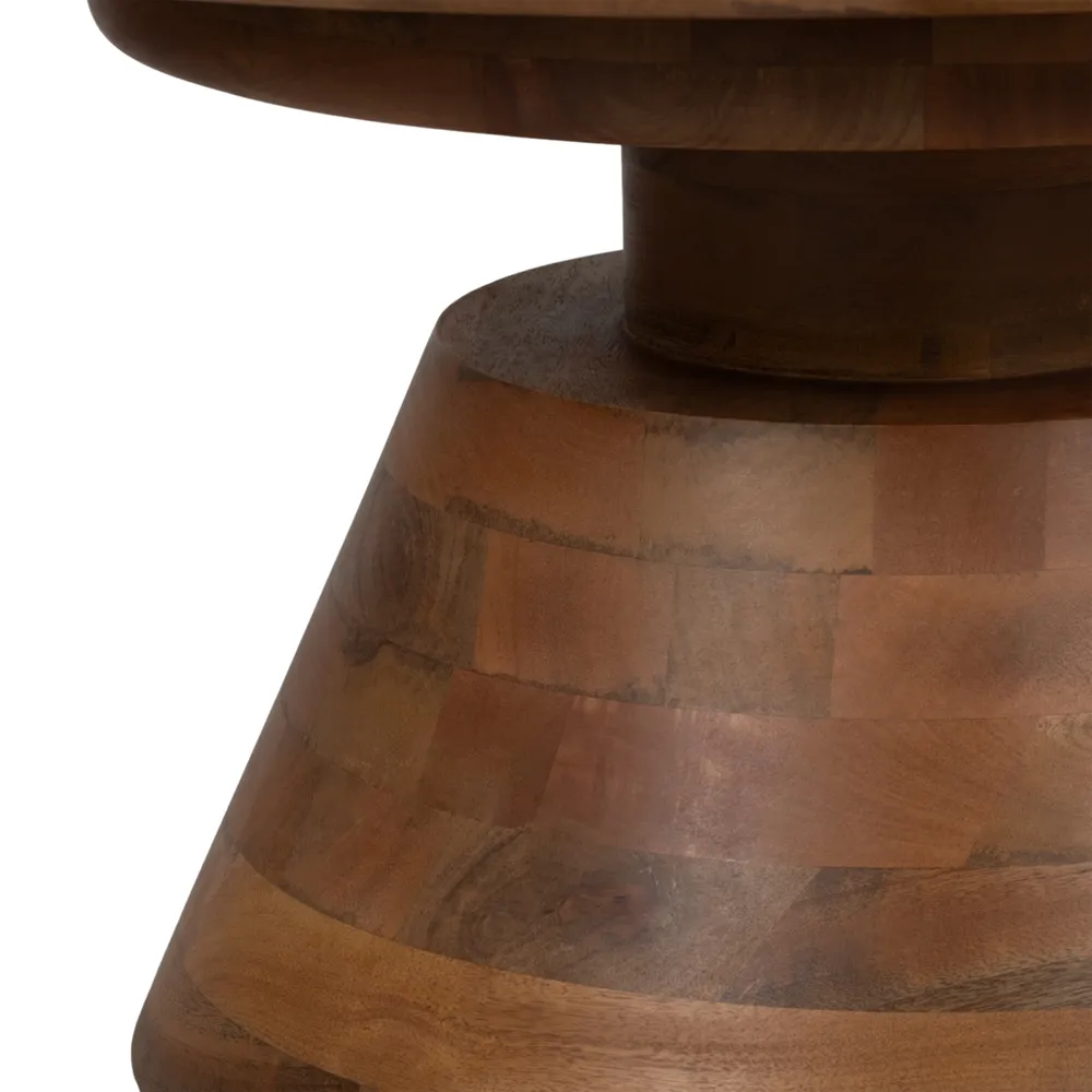 RUTHBURN BROWN COFFEE TABLE 17 (IN)