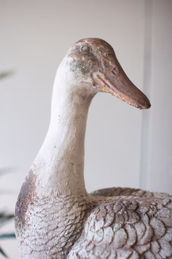 Faux Concrete Duck / Head Up