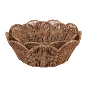 YATESGATE SET OF 2 BROWN BOWLS 5 (IN) 6