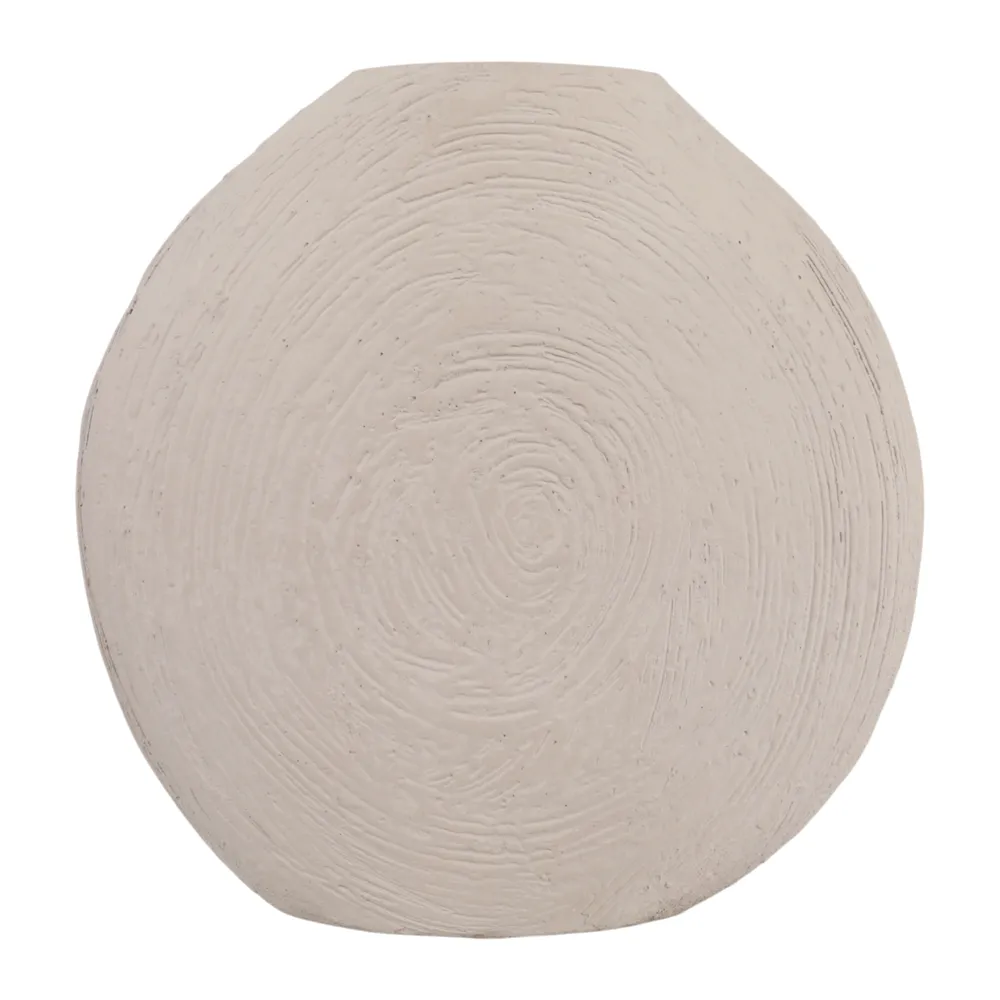 ERWINHOLM WHITE VASE 14 (IN)