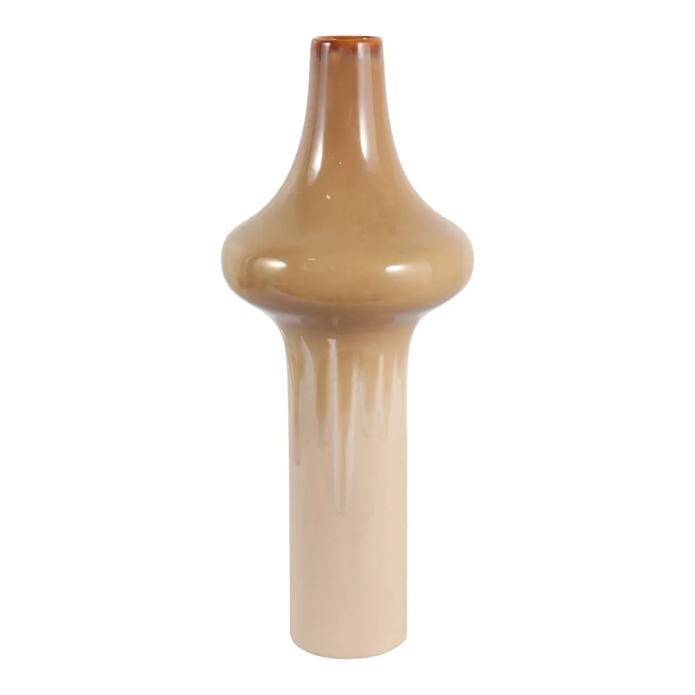 TUCKERVALE BROWN VASE 19 (IN)