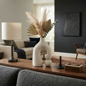 EMMONSHAM WHITE VASE 13 (IN) 13