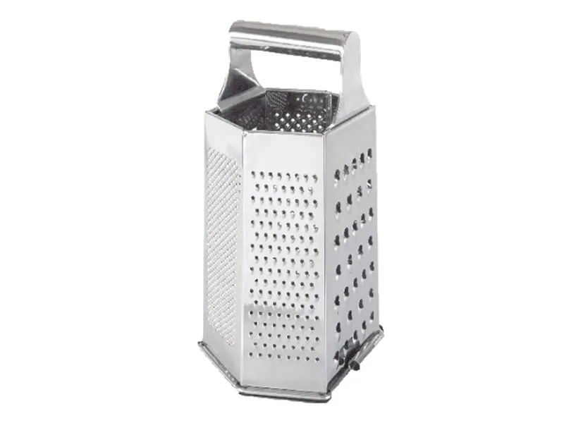 Grater, 6-Sided, 9.5"/24.1cm, SS 1