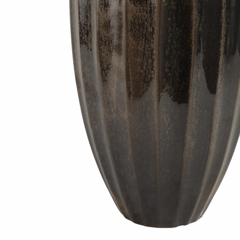 TILTONRIDGE BLACK VASE 20 (IN)