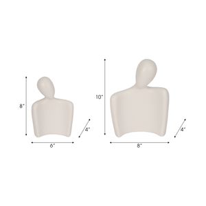 FORRESTFORD SET OF 2 WHITE DECOR 10 (IN) 10