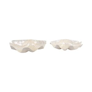 DALTONWELL SET OF 2 IVORY BOWLS 7 (IN) 1