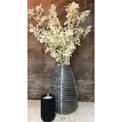 White Miniature Cymbidium 32in