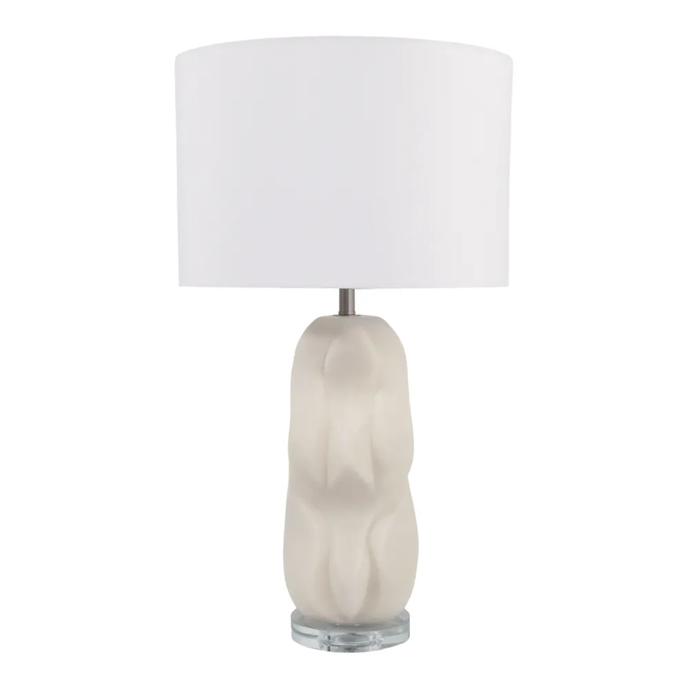 SLATECROSS WHITE LAMP 28 (IN)