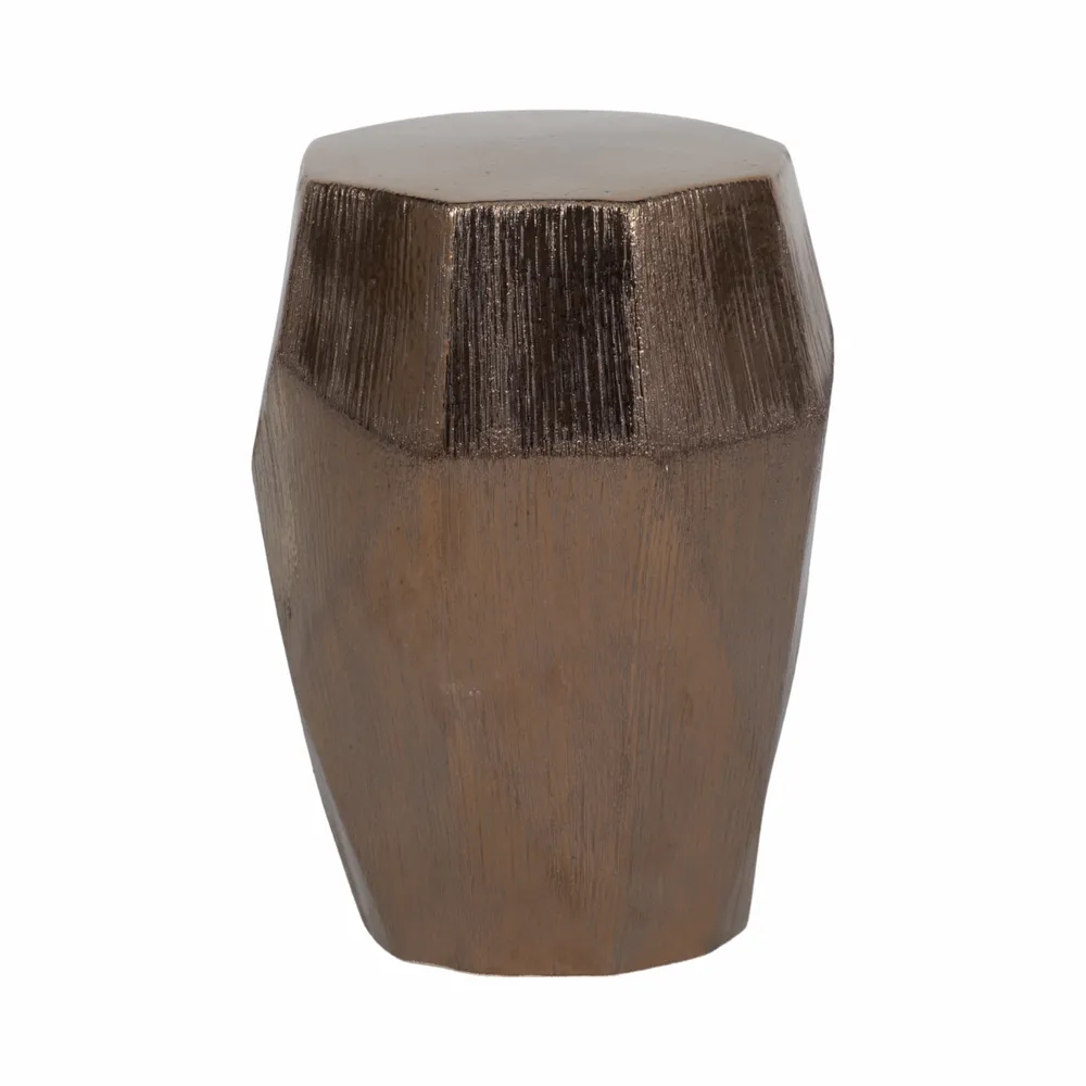 CHATHAMBROOK BRONZE GARDEN STOOL 20 (IN)