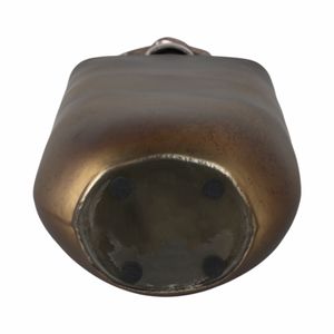 FINLEYGROVE BRONZE GLASS VASE 20 (IN) 8