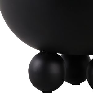 SLATEOAK SET OF 2 BLACK PLANTER 10 (IN) 5