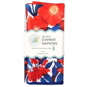 Icelandic Poppy Eco Dinner Napkins (Set of 6) 4