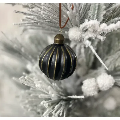 Dark Chocolate Candy Ornament 2.3x2.3in
