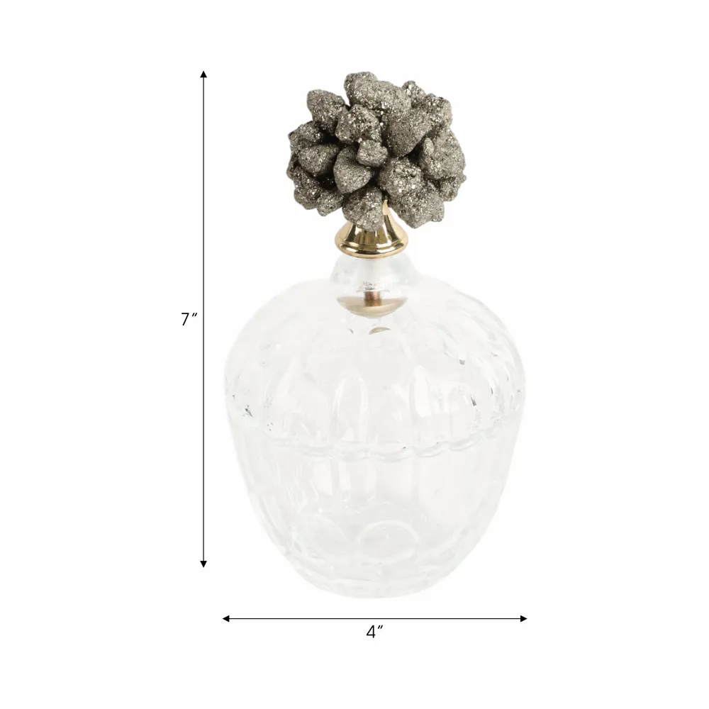 REXROSE CLEAR JAR 7 (IN)