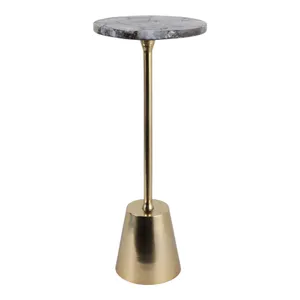 CONNORCROSS GOLD ACCENT TABLE 25 (IN) 4