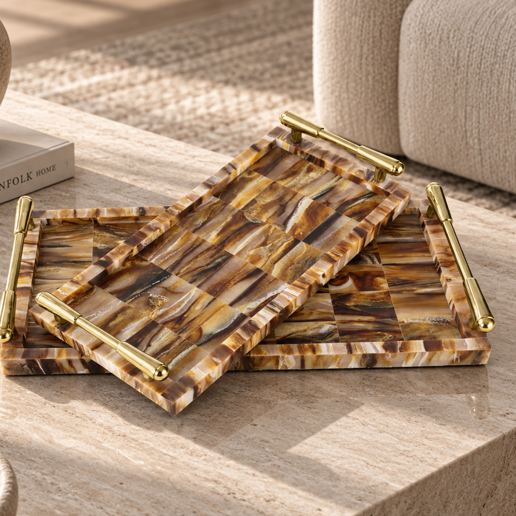 Sanaga Trays -Set 2