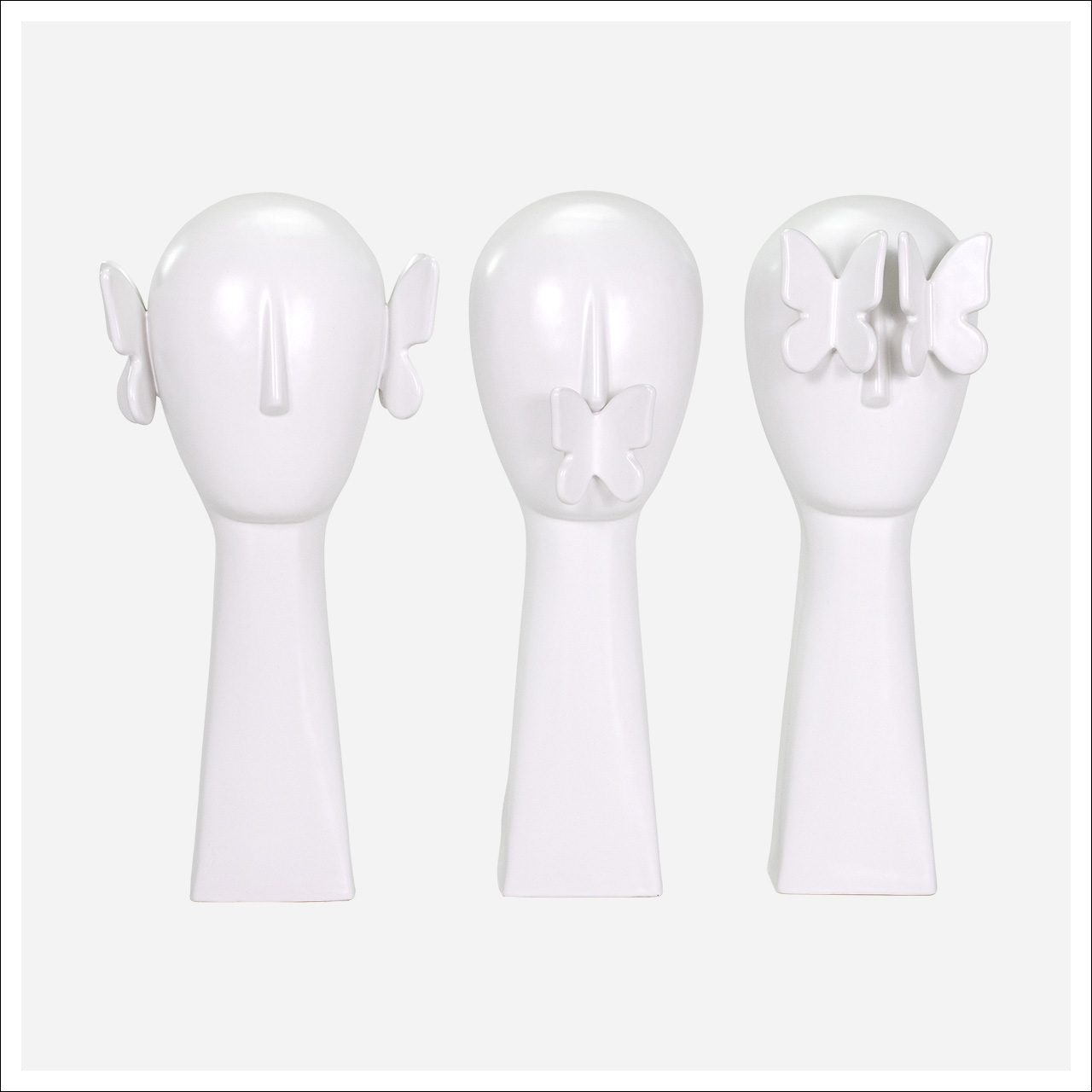 Bejop White Butterfly -Ea