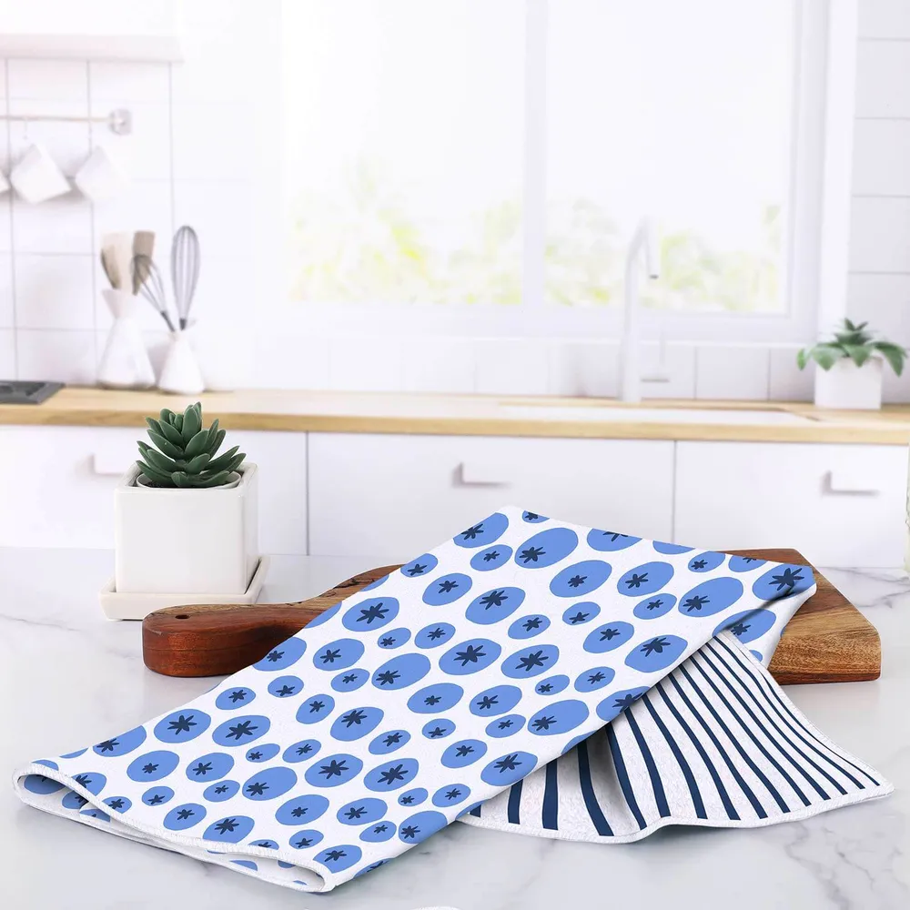 Blueberry Medley Eco Kitchen Tea Towel