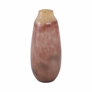 CLYDE PINK GLASS VASE 13 (IN) 1