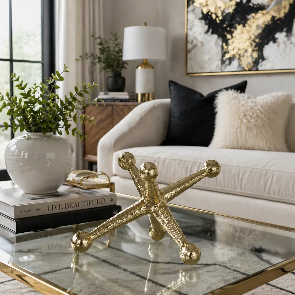 HATTONFIELD GOLD DECOR 9 (IN)