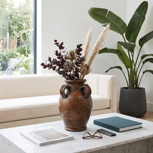 FARROWVIEW GOLD VASE 17 (IN) 11