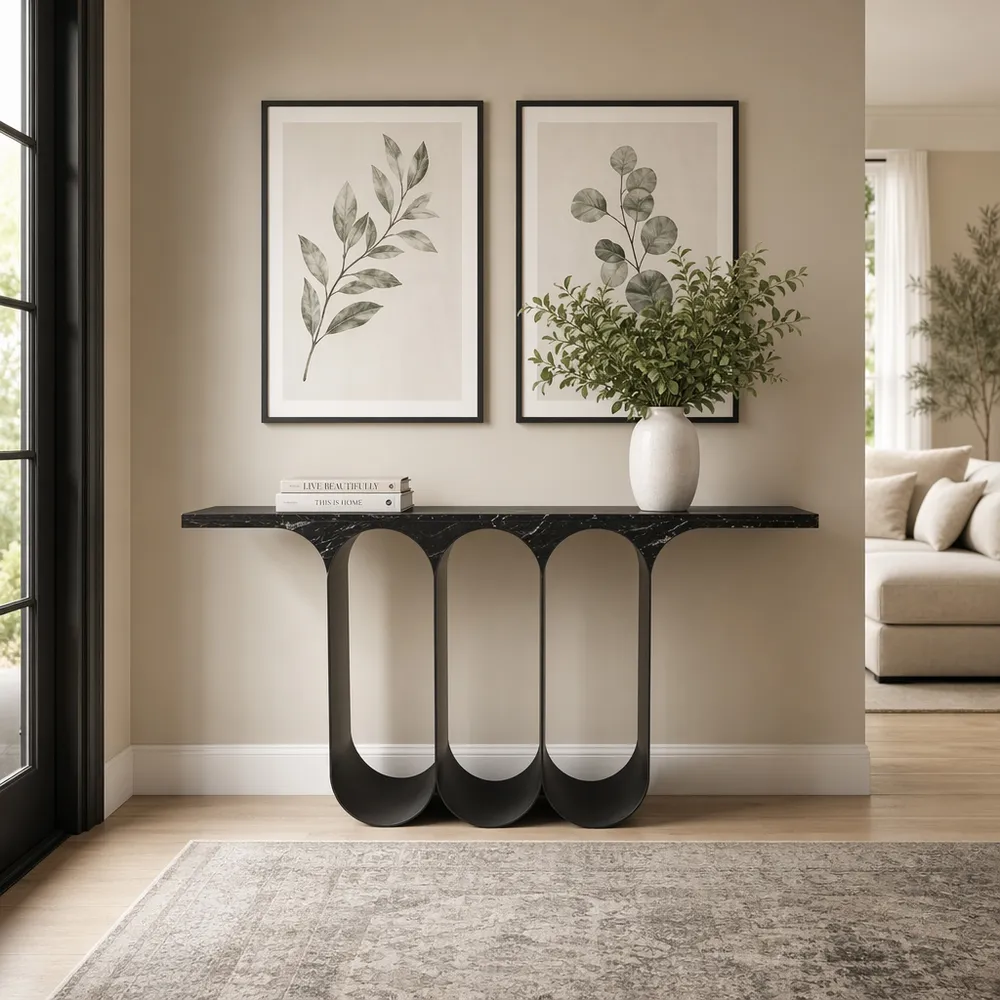 AIDENOAK BLACK CONSOLE 31 (IN)