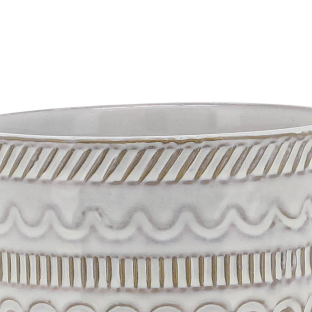 DORSETPORT IVORY PLANTER 8 (IN)