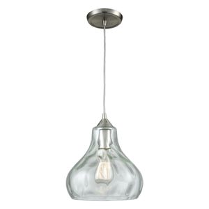 Belmont 10'' Wide 1-Light Mini Pendant - Satin Nickel 1